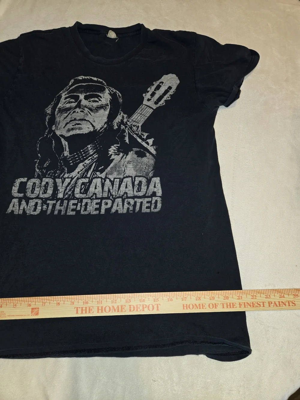 VTG Hanes Cody Canada and The Departed Graphic T-Shirt - Black